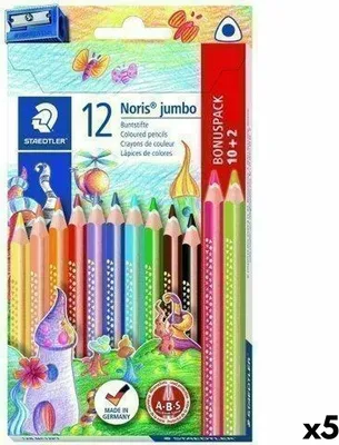 Produktbild von Staedtler - Noris Jumbo -Bleistift 10 + 2 | Endui a 12 Stück | 5 Stücke