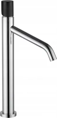 Produktbild von Mexen Rumba hohe Waschtischarmatur, Chrom/Schwarz - 73511-07