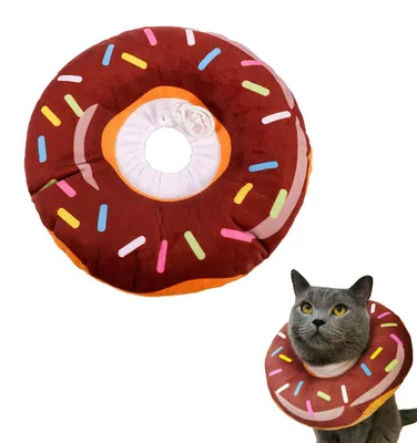 Weiche Schutzhalsband für Katzen, verstellbar, Anti-Biss