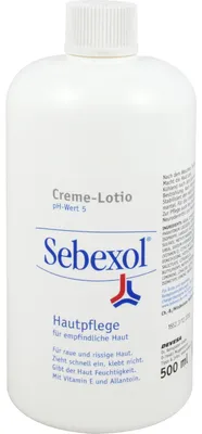 Image de Sebexol Crème-Lotio Soin pour peaux sensibles, lotion de 500 ml