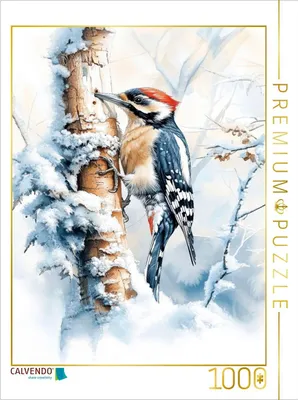 Produktbild von CALVENDO Puzzle Specht | 1000 Teile Lege-Größe 64x48cm Foto-Puzzle für glückliche Stunden