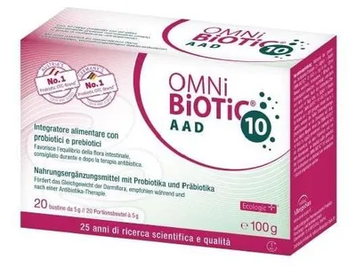Immagine prodotto di Omni Biotic 10 Aad 20 Bustine Da 5 G