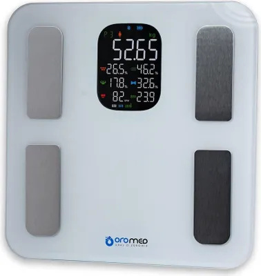 Obrázok produktu pre Oromed Elektronická kúpeľňová váha ORO-BLUETOOTH SMART biela