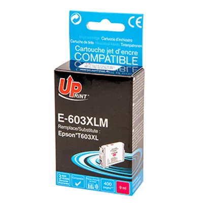 Obrázok produktu pre Kompatibilný atrament UPrint C13T03A34010, 603XL, E-603XLM, purpurový, 400s, 9ml