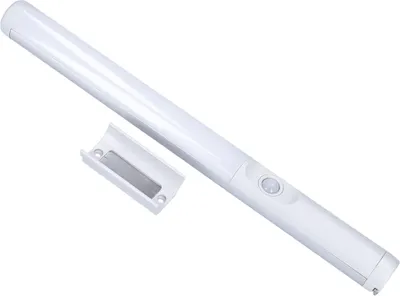 Zdjęcie produktu dla Oświetlenie meblowe LED Solight, 2,5W, 200lm, PIR, ładowalne, 31 cm, srebrne