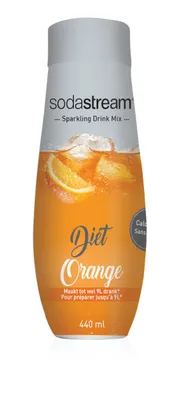 Zdjęcie produktu dla SodaStream Classics Orange Sugar Free, Syrop do saturowania, Szary, Pomarańczowy, Pomarańczowy, 440 ml, 7 l, 1 szt.