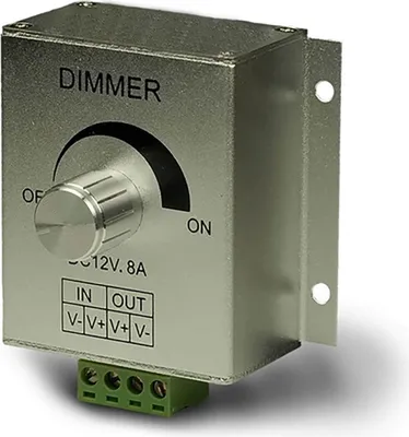 Produktbild von ISOLED LED PWM-Dimmer, 1 Kanal, 12-24V DC 8A