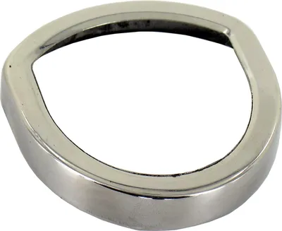 Produktbild von Tachoring chrom für Tacho SR1, SR2, KR50 (oval)