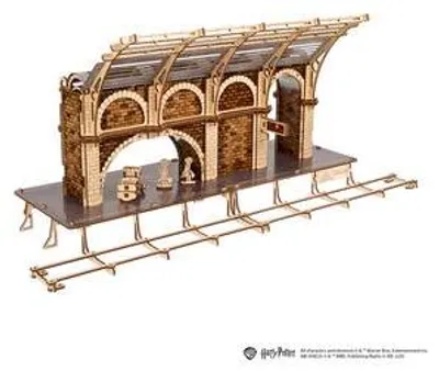 Image de Puzzle 3D, Quai 9 ¾™, Ugears, bois, 230 pièces