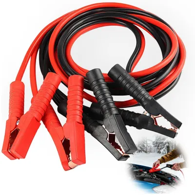 Startkabel 6 m, 3000 A, 16 mm², für Pkw und Lkw
