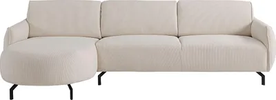Produktbild von Linksseitiges Ecksofa mit beigem Bezug - FERIONA