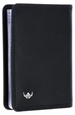 Produktbild von Leder Polo RFID Protect Kartenetui 4431 Schwarz