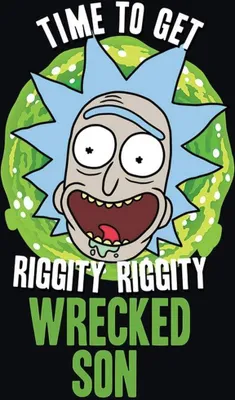 Produktbild von Pyramid Rick and Morty Wrecked Son Poster 61x91.5cm.