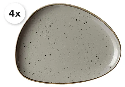 Produktbild von Dessertteller 25,5cm 4er Set Taste taupe