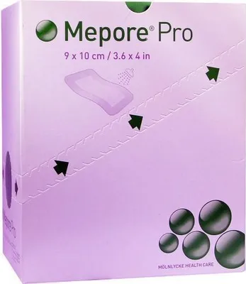Obrázek produktu pro Sterilní náplasti Mepore Pro 9x10 cm 40 ks