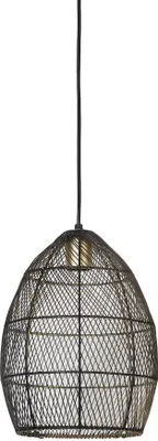 Produktbild von Light & Living - hängeleuchte - Meya - schwarz - metall - E27 - 2933412