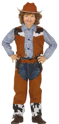 Productafbeelding van Cowboykostuum voor jongens, maat: 140/146