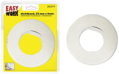 Produktbild von Abdichtband weiß 22mm x 5m