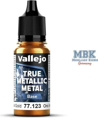 Image de Vallejo Imperial Gold 18 ml - Véritable base métallique métallisée