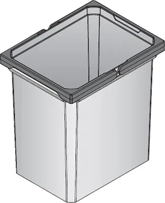 Immagine prodotto di Vauth-Sagel Envi Free pattumiera 20834 grigia 15,5 l