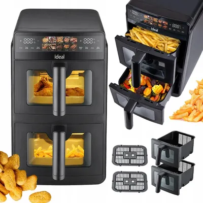 Zdjęcie produktu dla Eldom Double vertical fat-free fryer 10 l