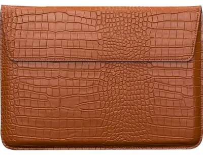 Produktbild von Mobigear Envelope Croco Laptop-Schutzhülle 15 - 16 Zoll - Brauntönige Laptop-Hülle