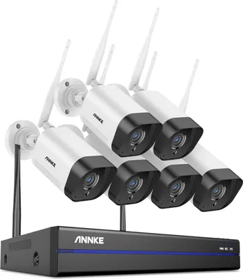 Obrázek produktu pro CCTV systém, rozlišení 5MP, vzdálené sledování, 8CH NVR 6 kamer, 4T