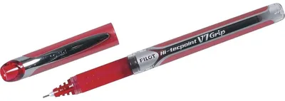 Image de PILOT Tintenroller Hi-tecpoint V7 Grip, Strichfarbe: rot
