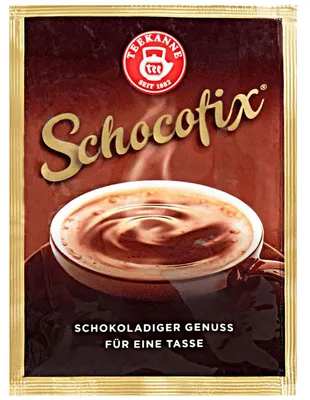 Zdjęcie produktu dla Teekanne Schokofix filiżanka porcja napoju zawierającego kakao w proszku 25g