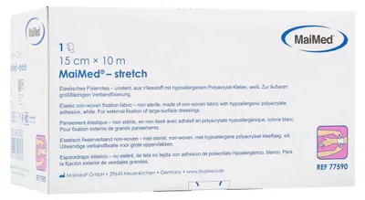 Produktbild von MaiMed stretch elastisches Fixiervlies selbstklebend 15 cm x 10 m