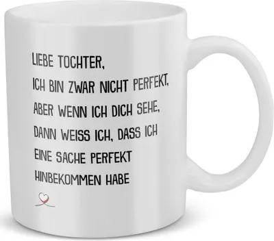 Produktbild von 22Feels Tochter Geschenk Geburtstag 18 Jahre Mädchen Tasse Teenager Abi Bachelor Master Weihnachten Kaffeetasse Frauen Geschenkidee Uni Abschluss Firmung Konfirmation