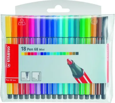 Immagine prodotto di STABILO Pen 68 Mini marcatore Multicolore 20 pz