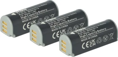 Produktbild von vhbw 3x Akku kompatibel mit Canon Ixy 50s Kamera (600 mAh, 3,6 V, Li-Ion)