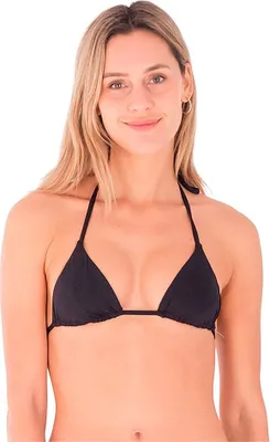 Produktbild von Hurley Solid Itsy Bitsy Bikinioberteil Schwarz M Frau Schwarz M