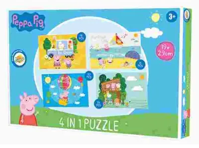 Immagine prodotto di Puzzle 4 in 1 di Peppa Pig