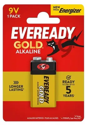 Produktbild von Eveready Gold Batterien, 9V, von Energizer - 1 Stück