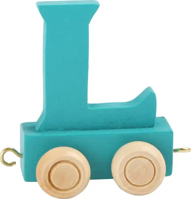 Immagine prodotto di Legler piccolo disegno del piede lettera treno colorata L, 10362