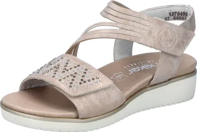 Produktbild von Rieker Keilsandaletten Damen 31383034333637 Rosa 42 EU
