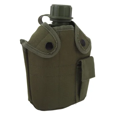 Image de Bouteille d'eau de sport, bouteille d'eau d'extérieur, bouteille d'eau portable, bouteille de camping, bouteille d'eau avec housse, bouteille de camping portable