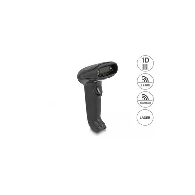 Produktbild von Delock - Barcode-Scanner - tragbar - 100 Scans/Sek. - decodiert - Bluetooth, USB, RF(2,4 GHz) (90564)