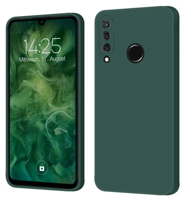 Produktbild von Hülle für Huawei P30 Lite Case Cover Bumper Smartphone Softgrip Schutzhülle Farbe: Grün