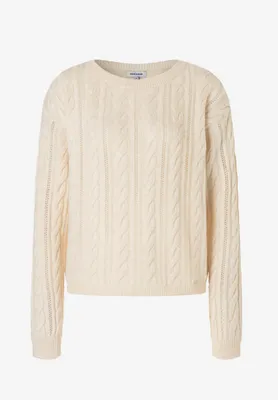 Produktbild von MORE & MORE Pullover with Struct 0038 powder crem 44
