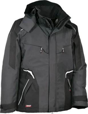 Productafbeelding van Cofra winterwerkjas, waterdicht, model Igarka, 200 g/m², kleur grijs, maat 50