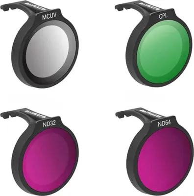 Image de SunnyLife SUNNYLIFE set of four filters for DJI Neo MCUV+CPL+ND32+ND64