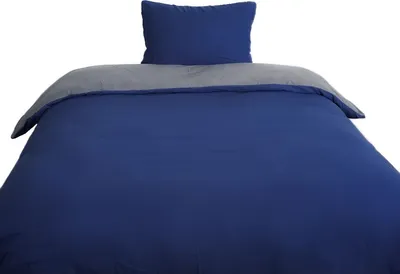 Zdjęcie produktu dla Dwustronna pościel z mikrofibry z zamkiem błyskawicznym, na łóżko pojedyncze i podwójne 135 x 200 cm + 80 x 80 cm