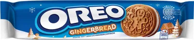 Produktbild von Oreo Gingerbread Lebkuchen Kekse mit aromatischem Zimt Packung 154g