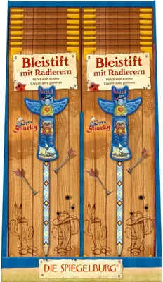Produktbild von Coppenrath Verlag Bleistift mit Radierern Capt'n Sharky