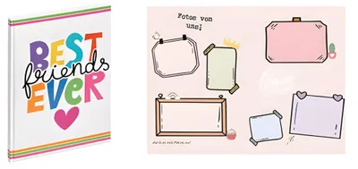 Produktbild von Freundebuch Best Friends 60S 4009212064417