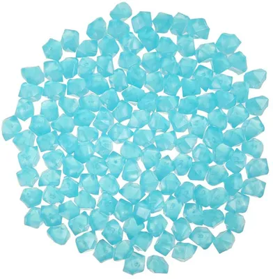 Obrázek produktu pro 300 kusů světelných kamenů Světelné oblázky Fluorescenční kameny Zahradní dekorativní kameny na chodníky Venkovní dekorace Cesta do akvária Trávník Zahrada (modrá)
