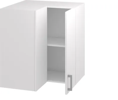Produktbild von Roe Furniture | Küchenhängeschrank 65 cm - Grau - Graubeton - Eckküchenschrank - Küchenzeilen - Küchen Hängeschrank - Küche - WNPP
